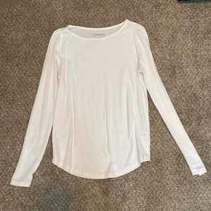 White long sleeve shirt